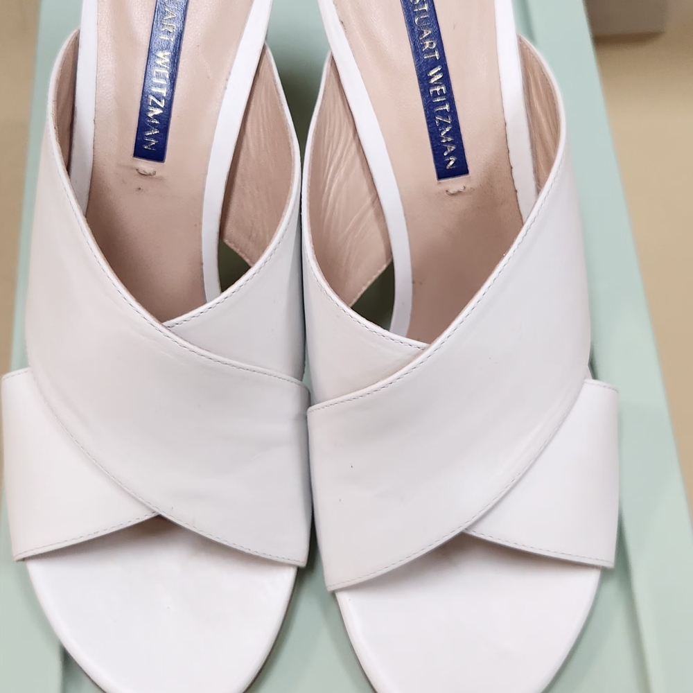 Stuart Weitzman Women's Cream Heels